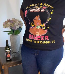 "IT AIN'T A PARTY" Zodiac Themed Tee