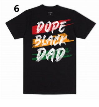 Dope Black Dad Men's Tshirt-Black