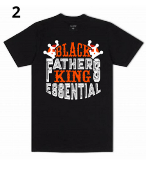 Black Fathers, King, Essential Men's Tshirt-Black