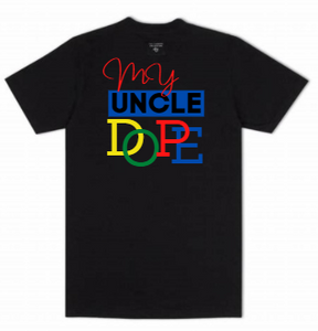 My Uncle Dope Men's Tshirt-Black