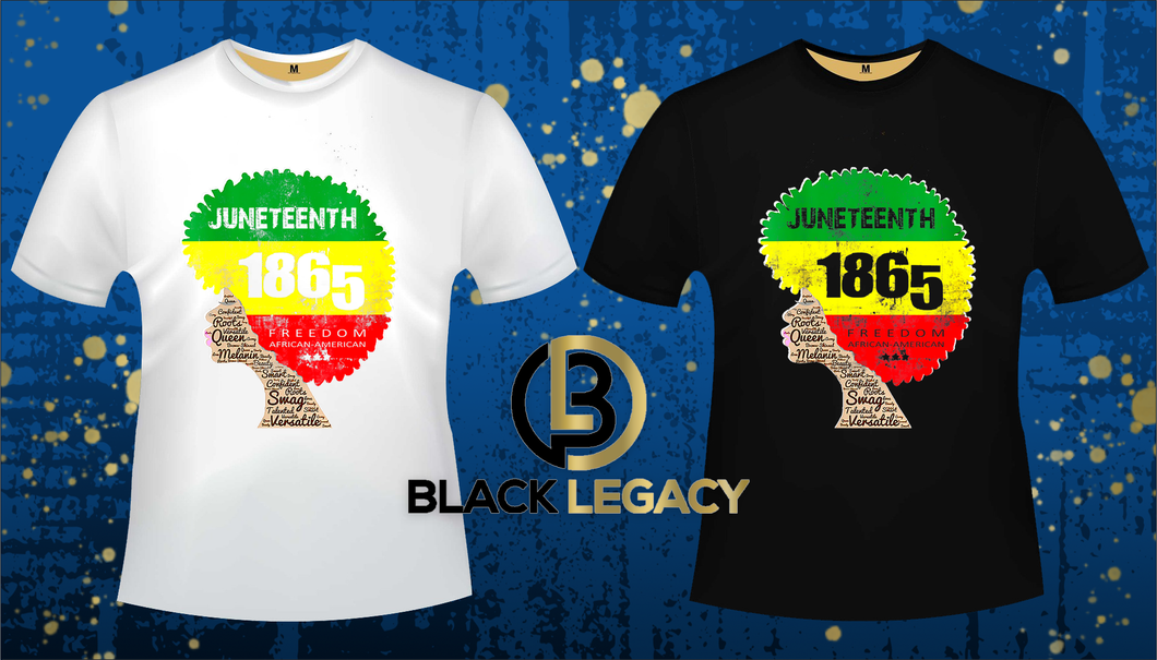 Black Legacy Juneteenth 1865 Afro